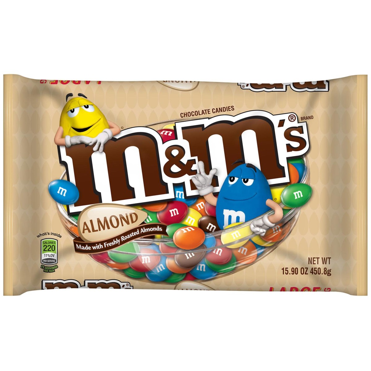 M&M's Chocolate Candies, Fudge Brownie 9.5 Oz, Chocolate Candy