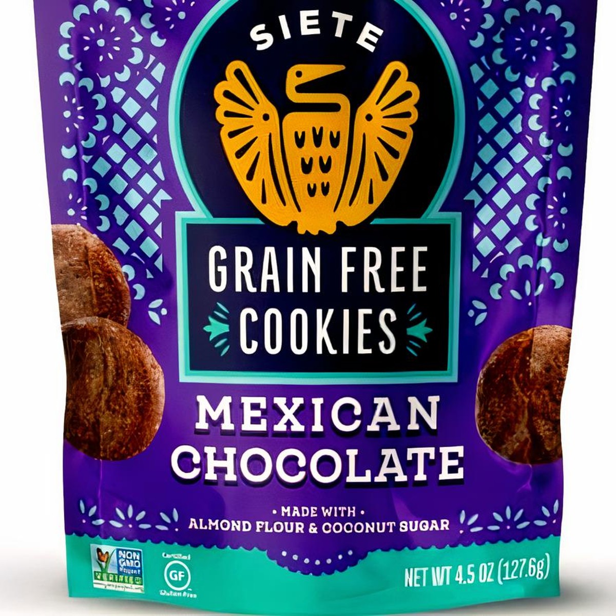 Siete Grain Free Mexican Chocolate Cookies, 4.5 oz