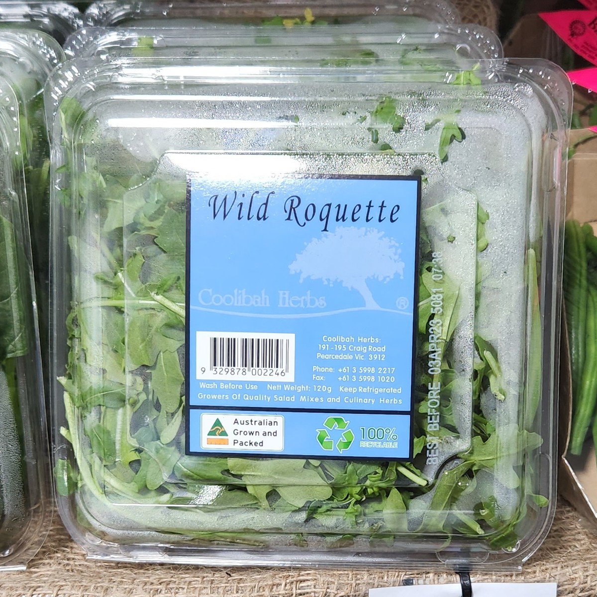 Wild Roquette 100g Punnet