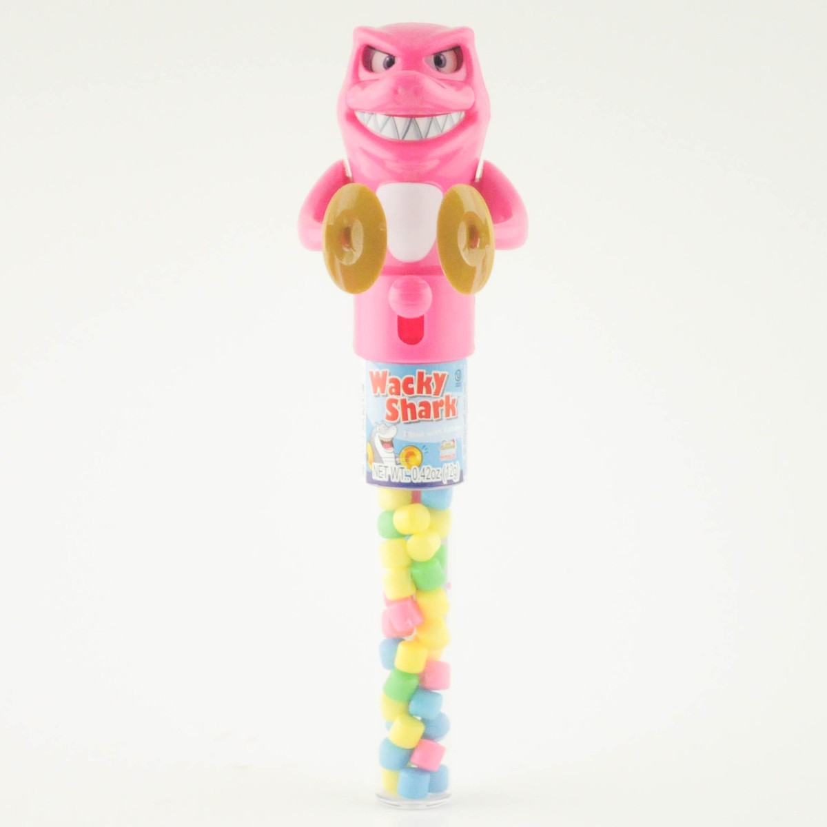 1997 M&M's Minis Candy Dispenser "Pink" from Oddzon /  Cap Toys M&M Collectible