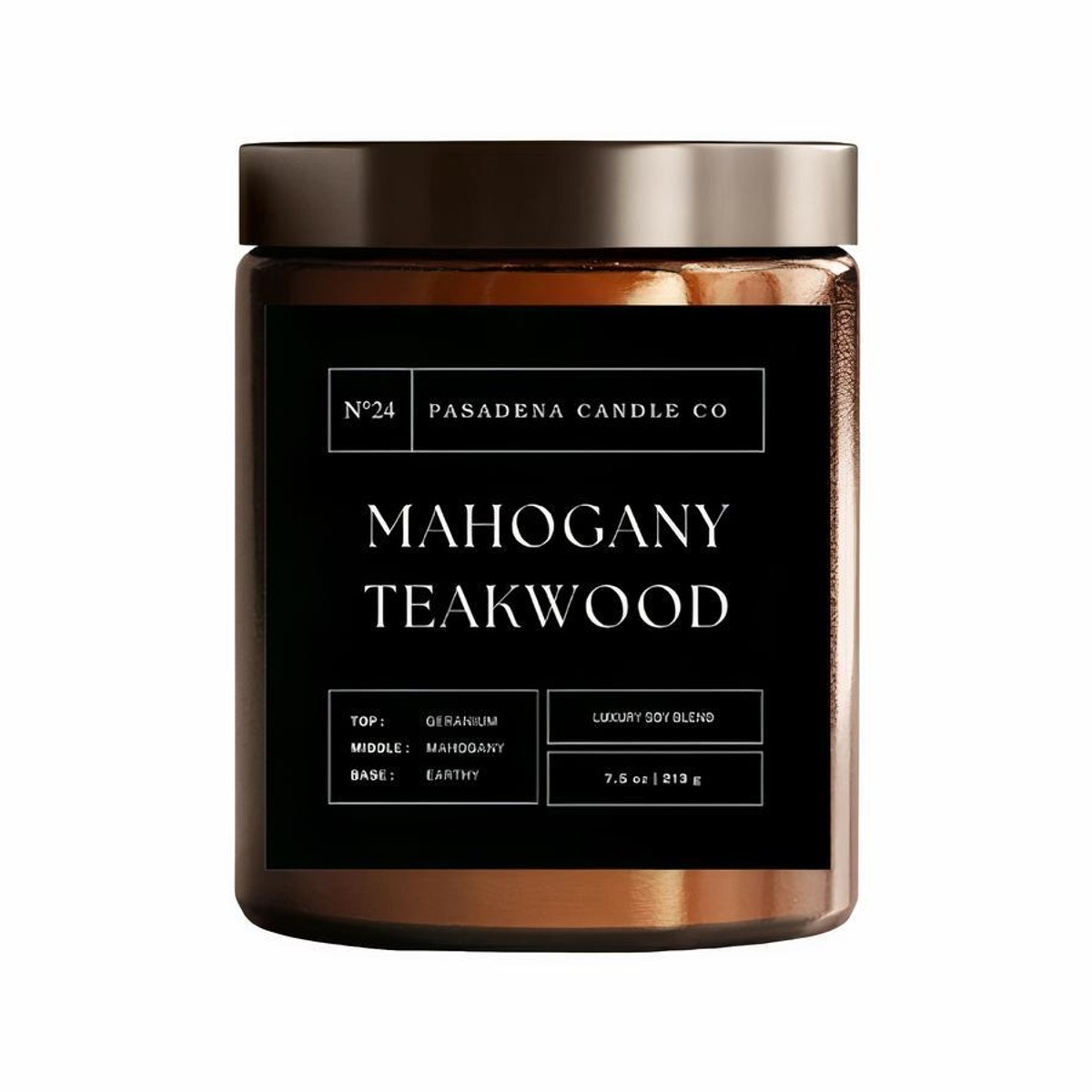 Mahogany Teakwood 2.5oz Wax Melt Strong Scent Gift Idea Wax 
