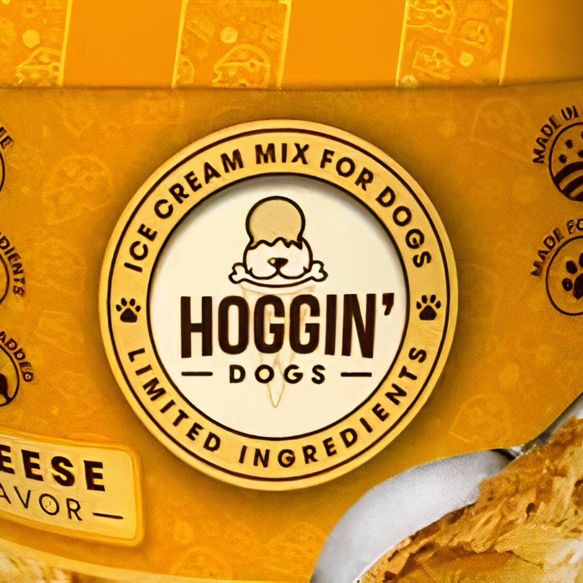 Hoggin' Dogs Ice Cream Mix - Peanut, Cup Size, 2.32 oz