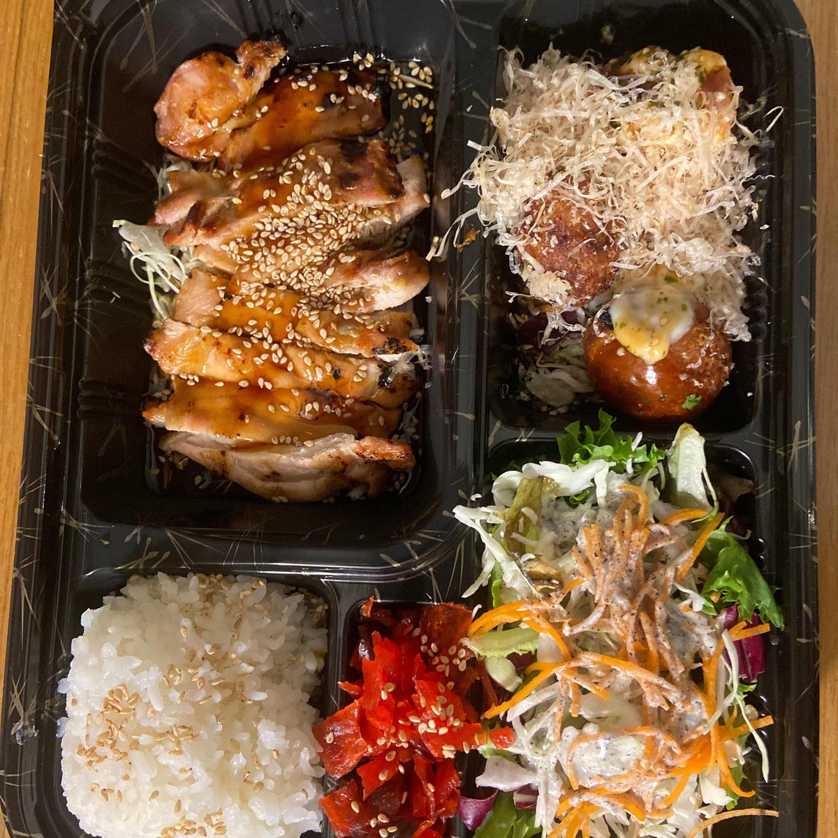 Teriyaki Smoked Mackerel Bento Bowl