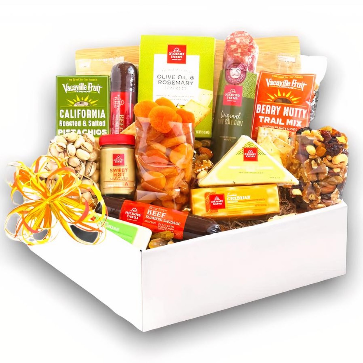 Meat and Cheese Gift Basket   – Aunt Laurie's