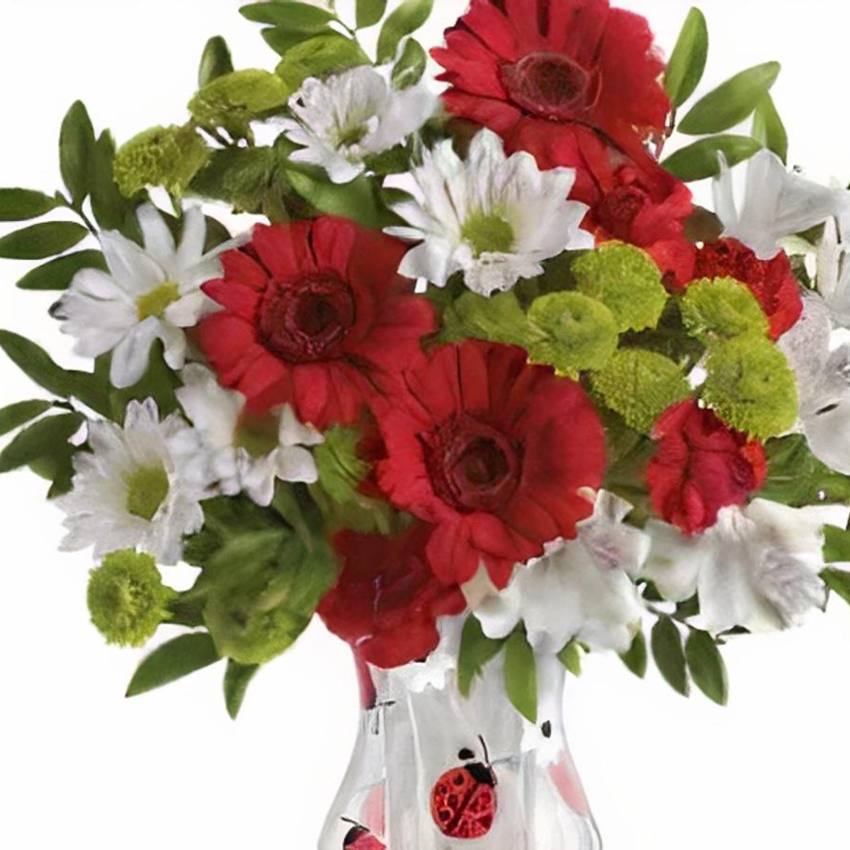 Teleflora's Peppermint Sticks Bouquet