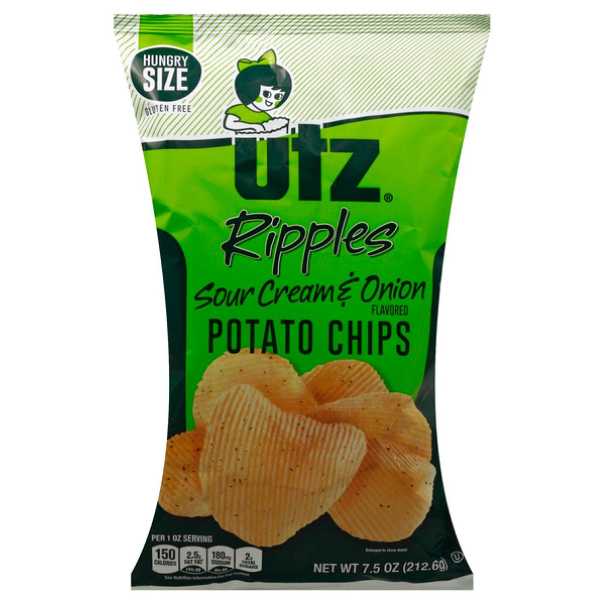 Utz Salt & Pepper Potato Chips - to Go Size - 14ct