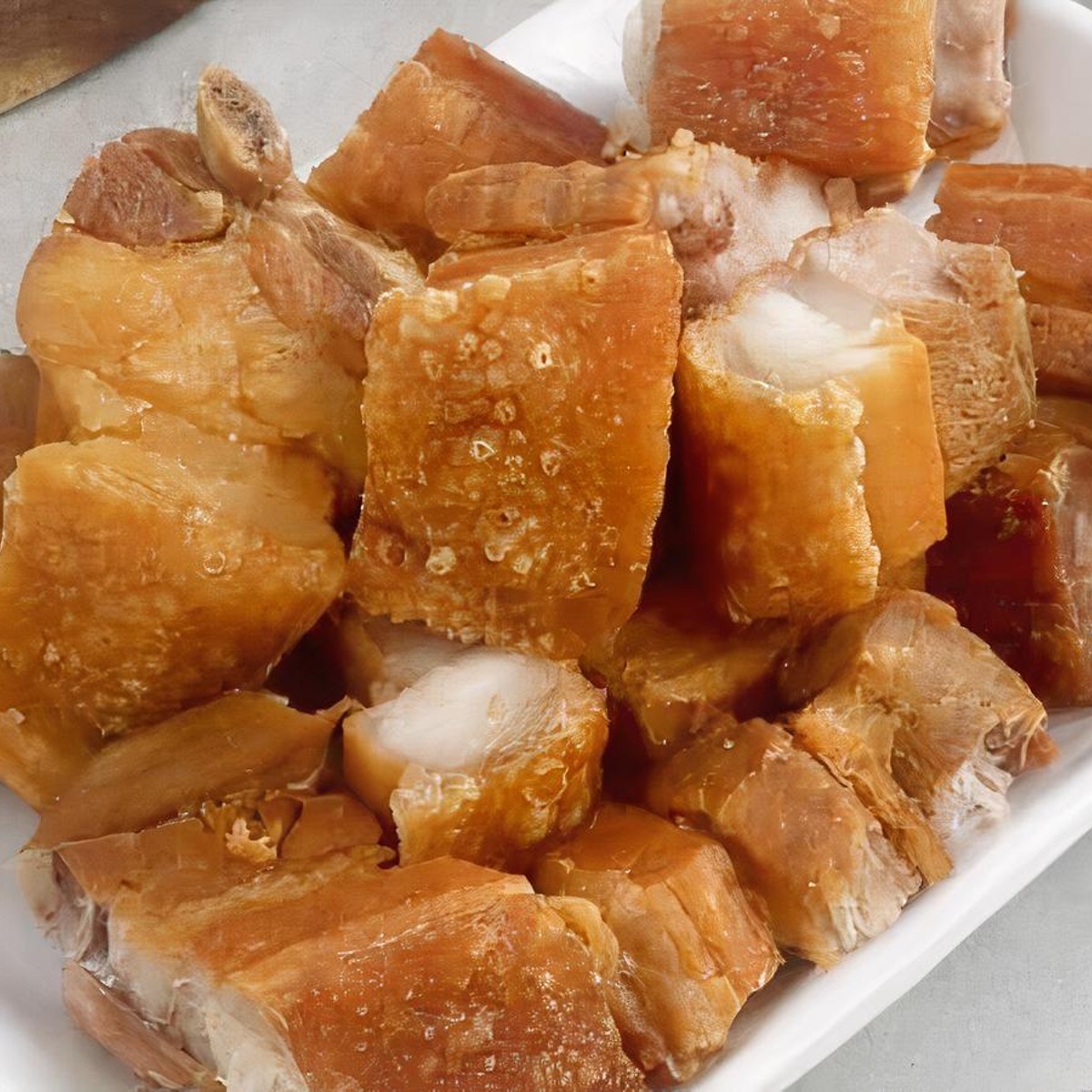Fried Shanghai rolls, and our crispy deep fried pork belly (Lechon