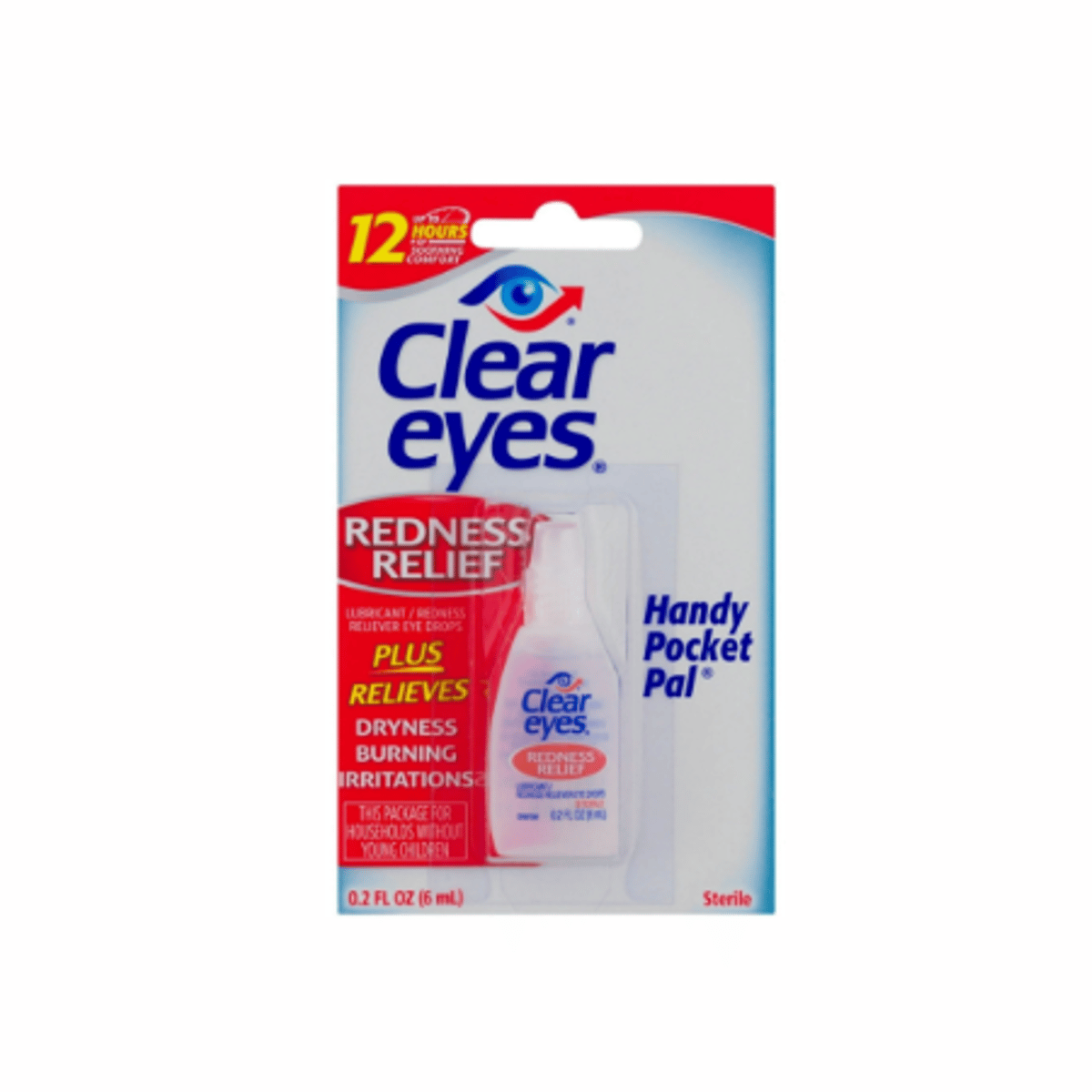Clear Eyes Handy Pocket Pal Redness Relief Eye Drops