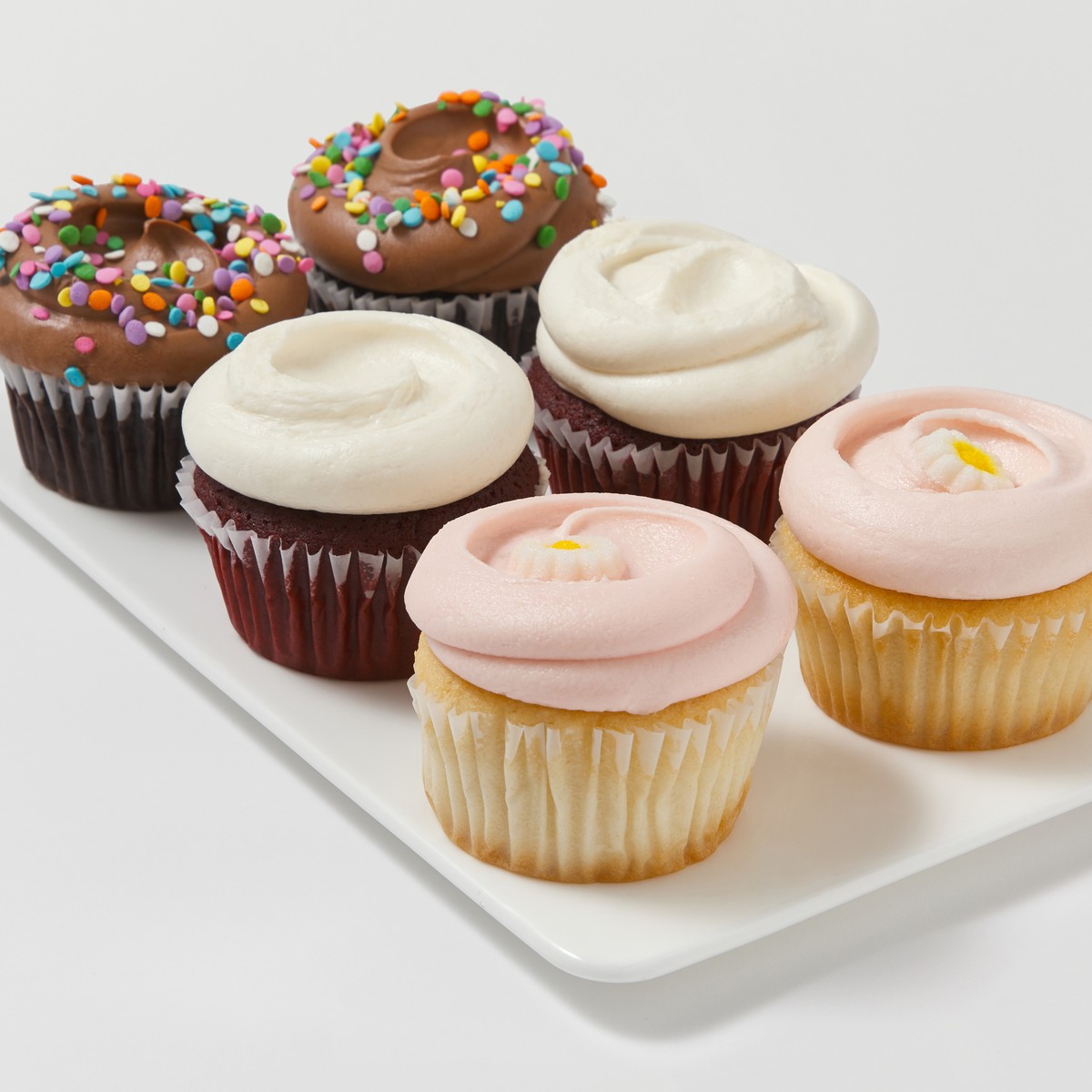 6 Pack Assorted Cupcakes - Sin Desserts