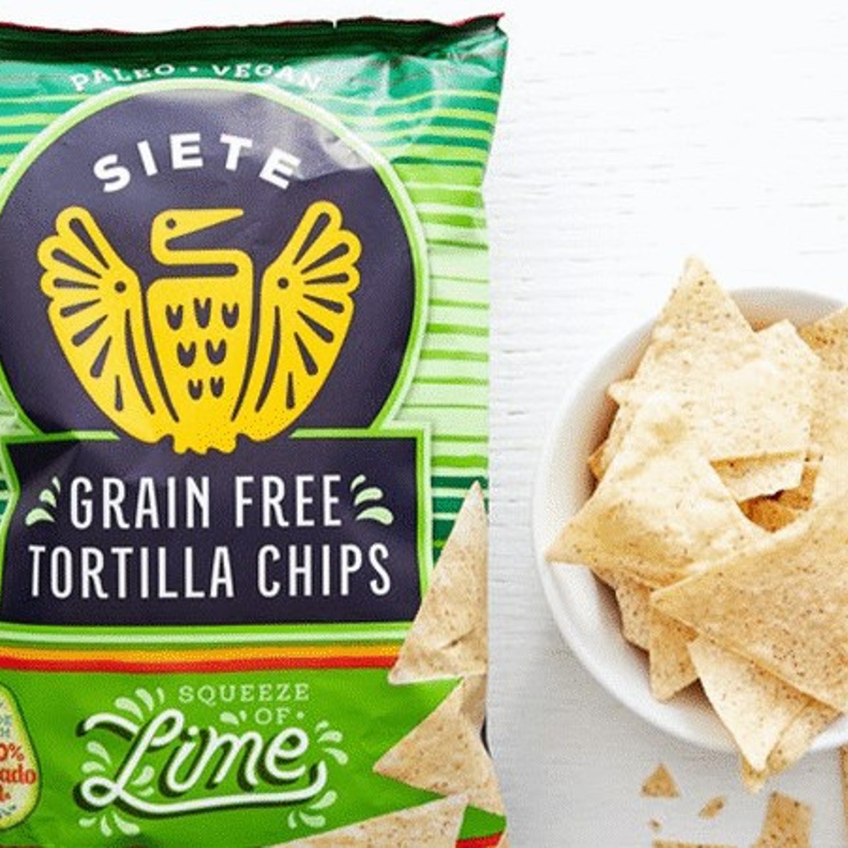 Siete Grain Free Tortilla Chips No Salt - Case Of 12/5 Oz : Target