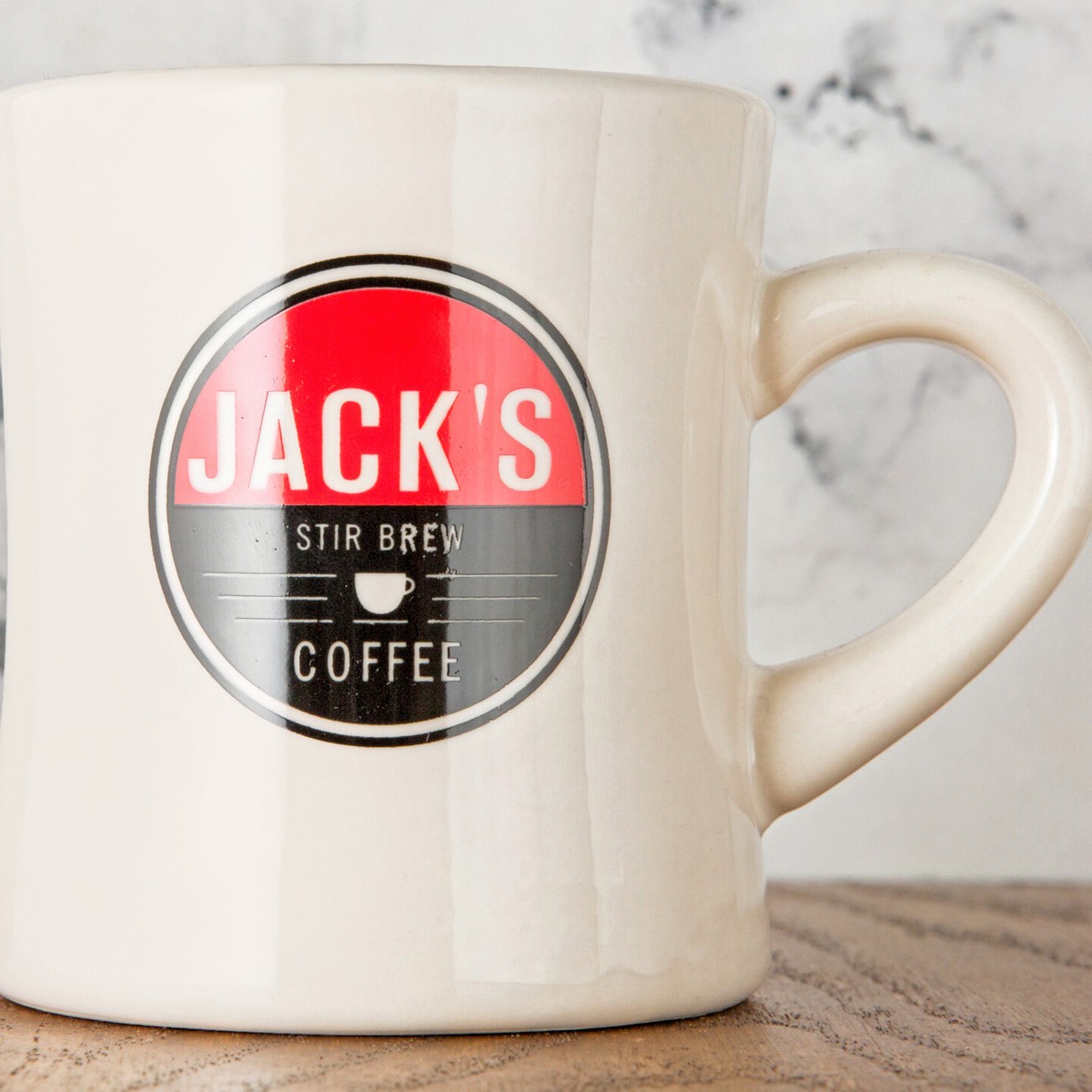 Jack's Ceramic 10oz Diner Mug — Jack's Stir Brew Coffee