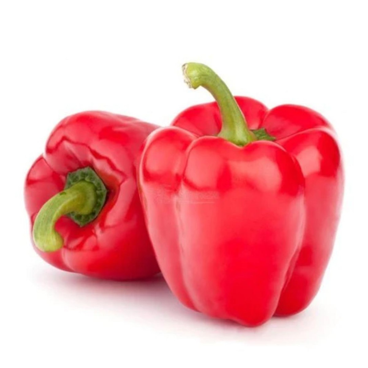 Lego 2 MOC City Mini Figures Tomato Or Red Bell Pepper Vegetable Stalk  Plants