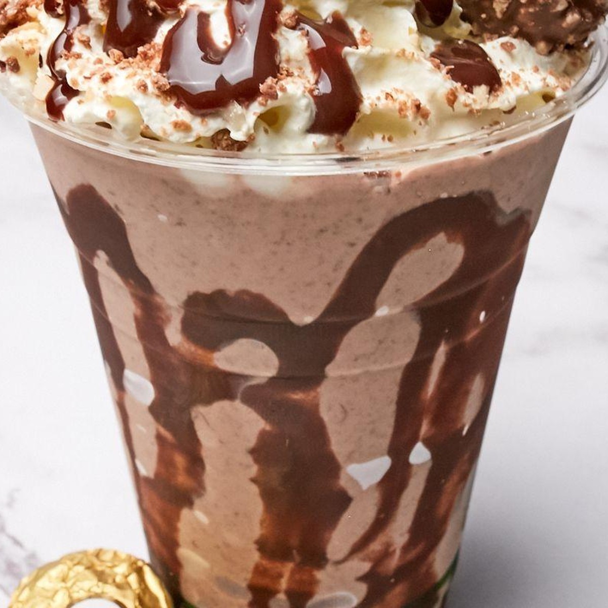 Indulge in the ultimate chocolate delight! Our M&M's Brownie Milkshake