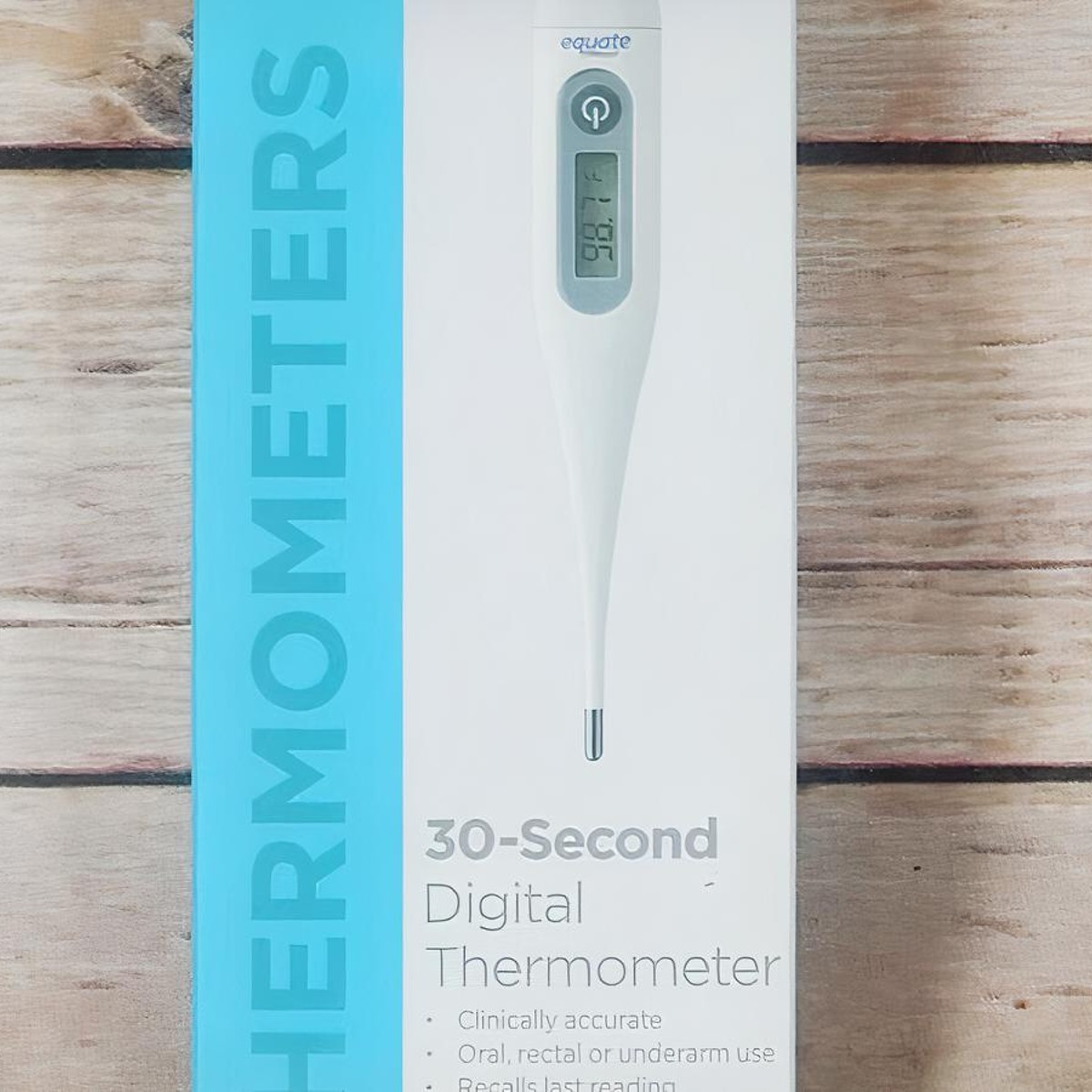 Equate, Oral, Rectal, or Underarm 30-Second Digital Thermometer