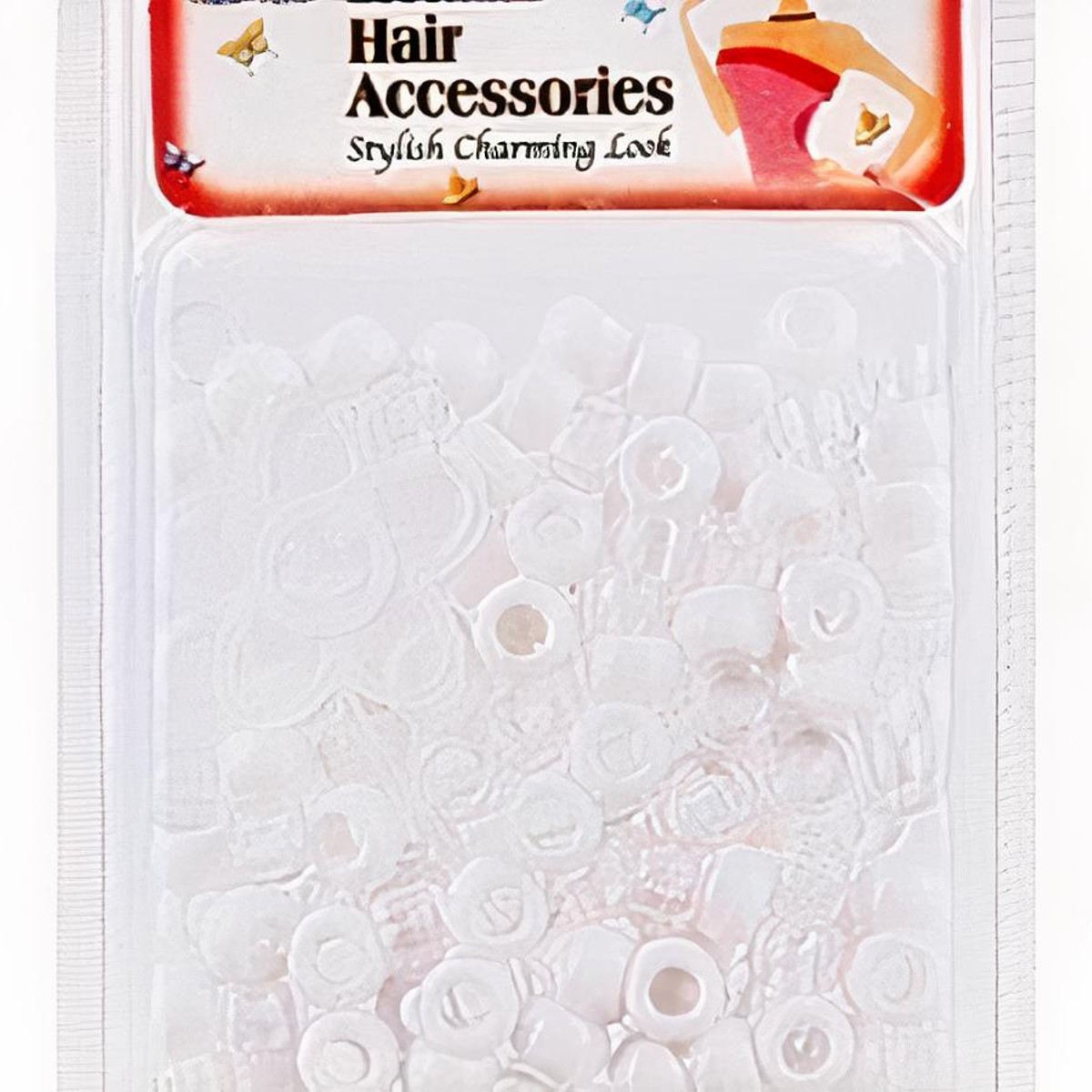6 Rasta Resin Dreadlock Beads 6mm Dreads Hair Craft Accessories 