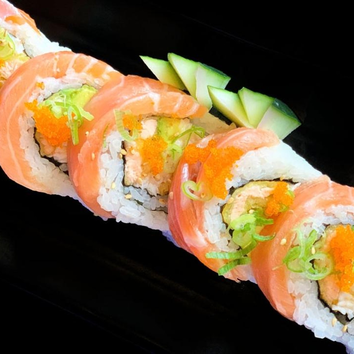 Homemade Recipe for Sushi: Double Shrimp Roll (Inside Out, 8 pieces) - An  Irresistible Delight