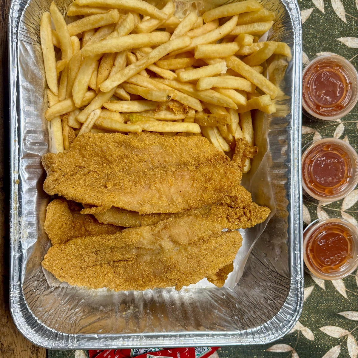 Tasty Chicken Tenders at Hook Fish and Chicken • The Burger Beast