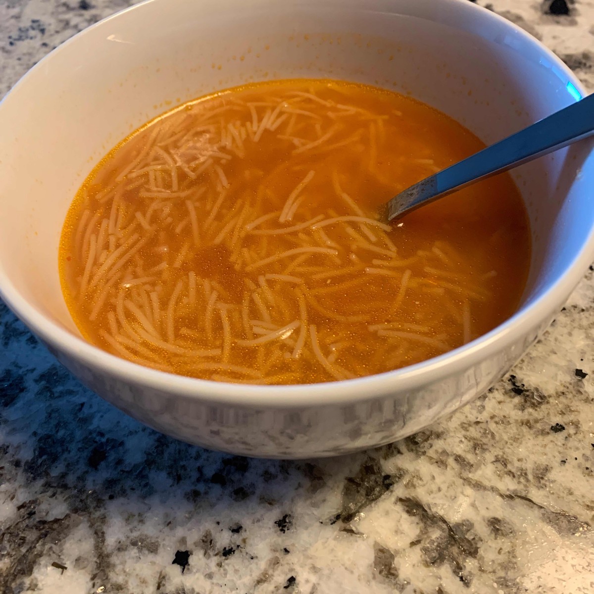 Caldo de Pescado y Camaron (Fish and Shrimp Soup) - Muy Bueno