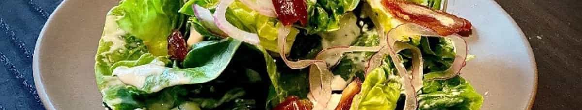 Baby Red Romaine Salad