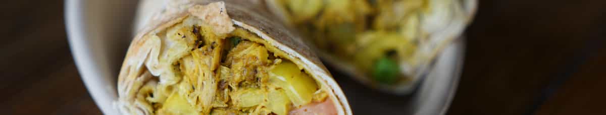 Chicken Curry Rolled