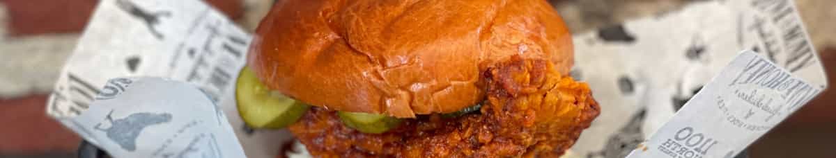 "Nashville" Fried Chicken Sandwich