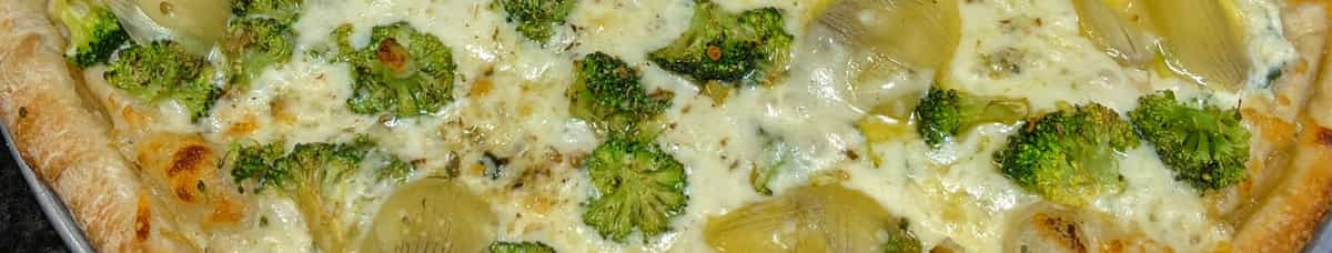 White Garlic Broccoli & Artichoke
