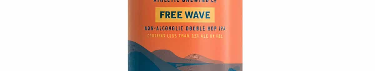 Athletic Brewing Hazy IPA Non-Alcoholic Beer- Must Be Accompanied With Food