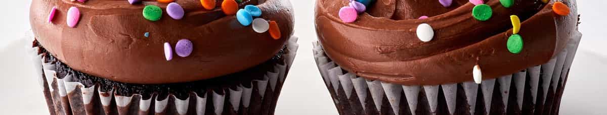 Chocolate Cupcakes w/ Chocolate Buttercream - 2 Count*