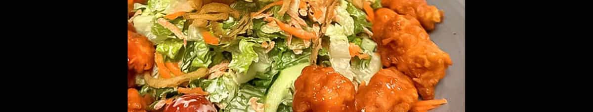 Crunchy Buffalo Chicken Salad