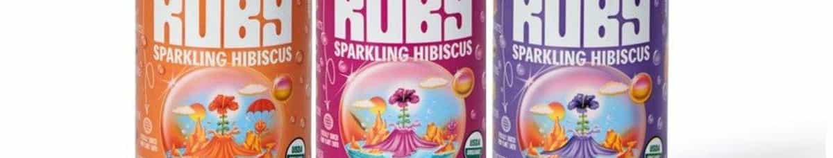 Ruby Sparkling Hibiscus Tea