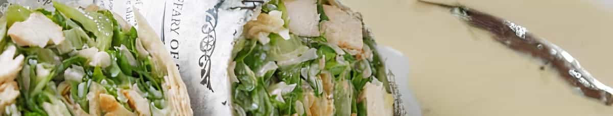 Wrapped Chicken Caesar - Lunch Special