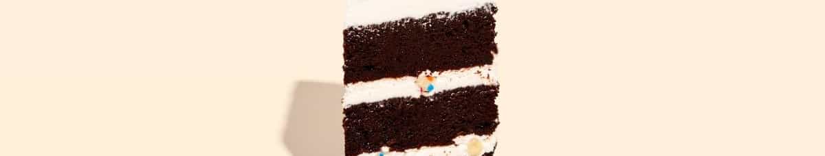 Chocolate B'day Cake Slice