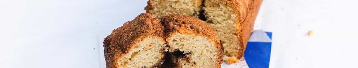 Sour Cream Coffee Cake Loaf