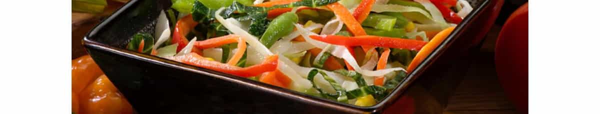 Steamed Vegetables.