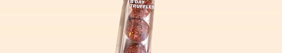 Chocolate B'Day Truffles 3-Pack