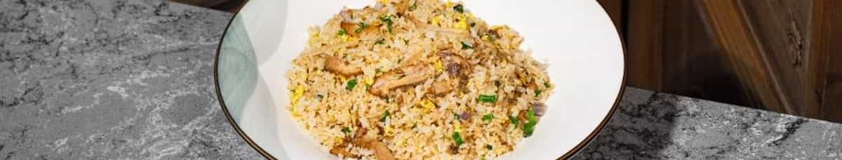 (L) Fried Rice w. Shredded Duck 午餐鸭丝炒饭