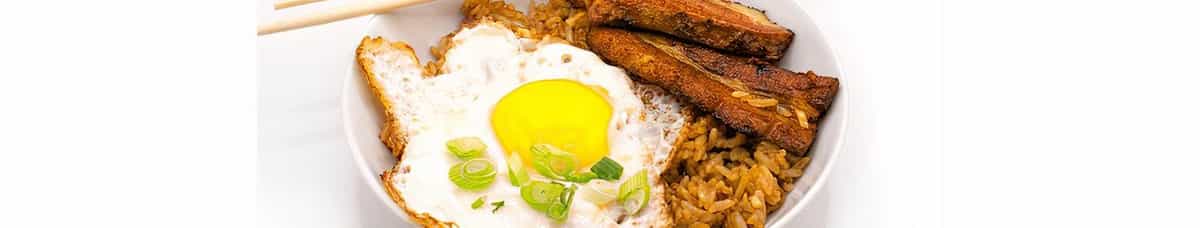 Fried Rice + Pork Belly + Fried Egg