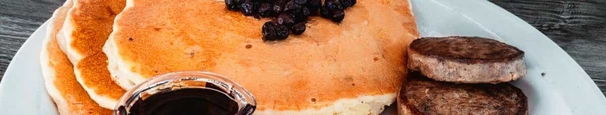 Blueberry Pancakes Combo