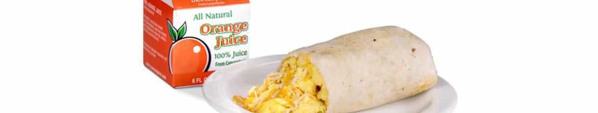 Kids Egg and Cheese Burrito
