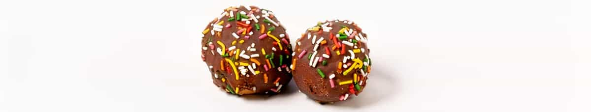 Doughnut Holes w/ Choc Glaze