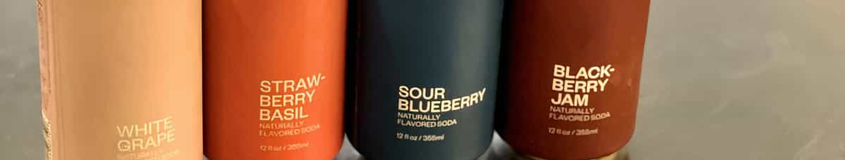 USA Sodas Sour Blueberry