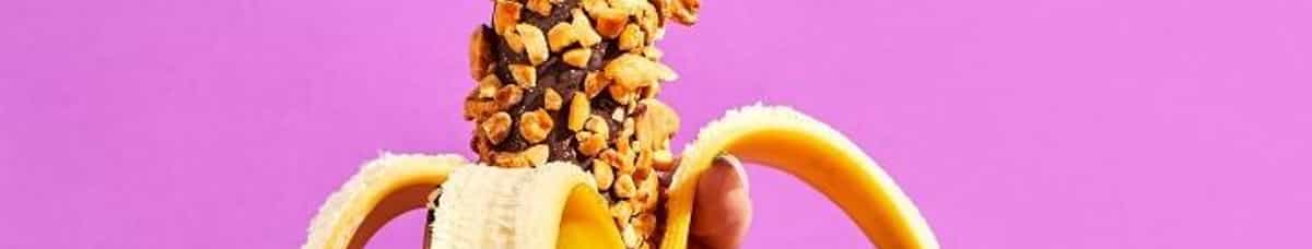 Peanut Chocolate-Covered Banana