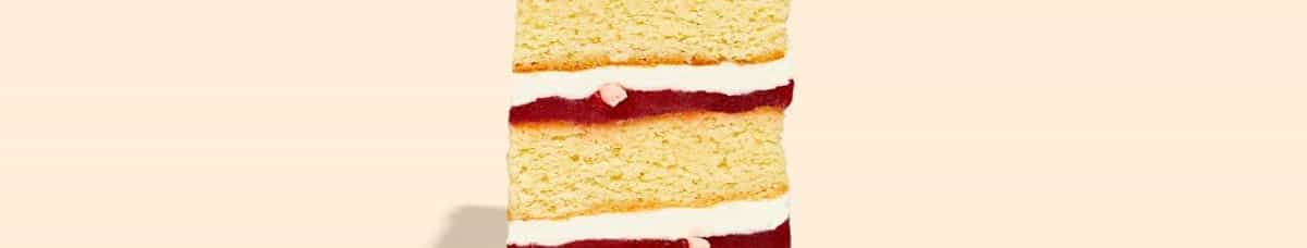 Strawberry Shortcake Cake Slice