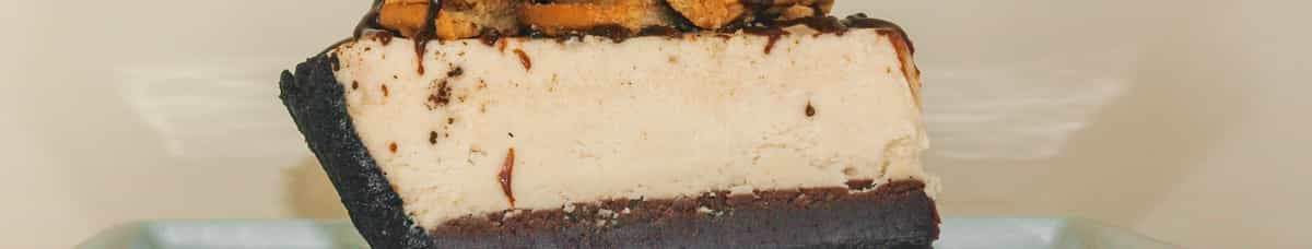 Chocolate Peanut Butter Pie Slice