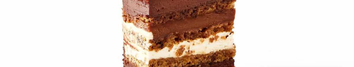 Marjolaine Cake Slice