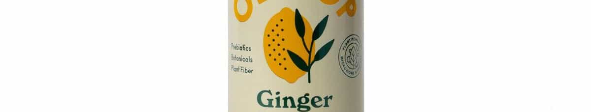 Olipop Soda, Ginger Lemon