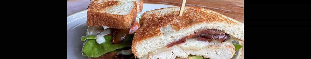 Chicken Avocado Club Sandwich