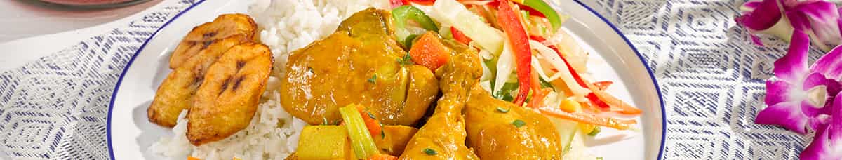 6. Curried Chicken Meal