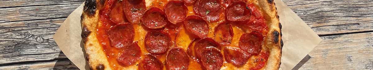 Large Spicy Pepperoni Pizza