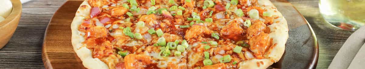 Manchurian Chicken Pizza Twist 